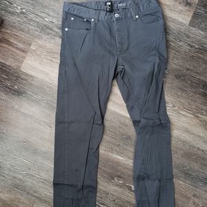 Dark Grey H&M Slim Fit Jeans Size 30